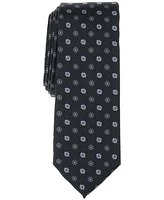 Bar Iii Men's Argyle Floral Medallion Tie, Exclusively at Macy's