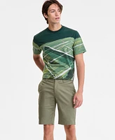 Lacoste Men's Tennis Court Graphic T-Shirt - 132