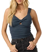 O'Neill Juniors' Jayde Twist-Front Tank Top