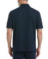 Cubavera Men's Textured Sweater Knit Button Front Shirt