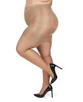 MeMoi Women's Body Smoothers Super Shaper Sheer Tights Mm-293