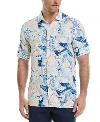 Cubavera Men's Toucan-Print Shirt