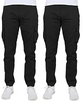 Blu Rock Men's -Pack Flex Stretch Cargo Pants