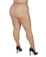 MeMoi Plus Curvy Silky Sheer Control Top Pantyhose Mm-2240
