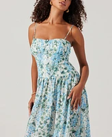 Astr the Label Women's Capria Pleated Midi Dress