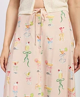 En Saison Women's Mia Midi Skirt