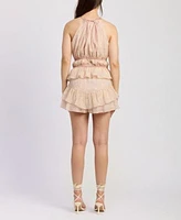 En Saison Womens Geraldine Top Shorts