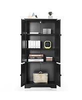 Accent Storage Cabinet with Adjustable Shelves – Stylish Storage Solution for Home Organization