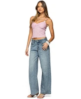 Edikted Women's Aryah Ruffled Tank Top