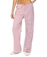 Edikted Women's Laken Mixed Striped Pants