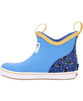 Xtratuf Boys Kids' Salmon Sisters Ankle Deck Boot