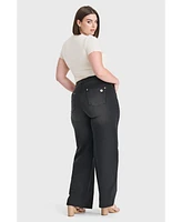 Freddy Women's N.o.w Denim High Waisted Wide Leg Jeans