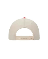 Marvel Men's Ultimate Spider-Man Spider Logo White & Red A-Frame Snapback Hat