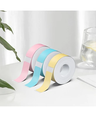 Nelko Genuine P21 Label Maker Tape, Adapted Label Print Paper, 14x40mm (0.55"x1.57"), Standard Laminated Office Labeling Tape Replacement, Multipurpos