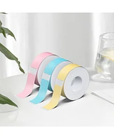 Nelko Genuine P21 Label Maker Tape, Adapted Label Print Paper, 14x40mm (0.55"x1.57"), Standard Laminated Office Labeling Tape Replacement, Multipurpos