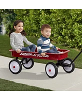 Radio Flyer Kids Red Wagon with 10 Inch Steel Wheels and Timeless Classic Design