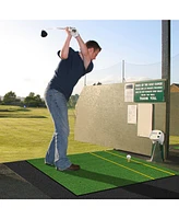 5 x 3 ft Artificial Turf Grass Practice Mat for Indoors and Outdoors