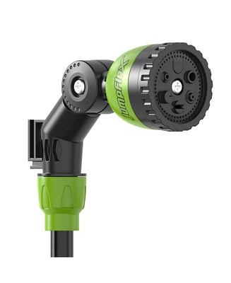 JumpFlex AquaJet Sprinkler, Water Hose Attachment for Outdoor Trampoline, Black/Green