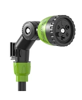 JumpFlex AquaJet Sprinkler, Water Hose Attachment for Outdoor Trampoline, Black/Green