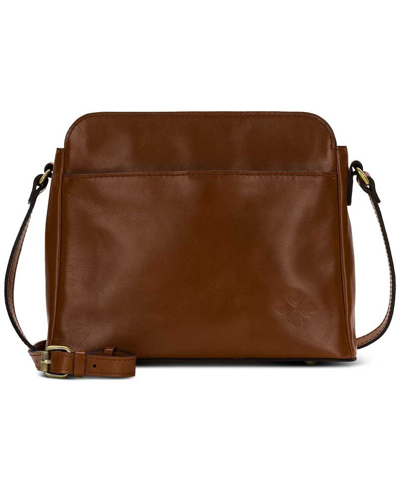 Patricia Nash Ithaca Small Leather Crossbody Bag