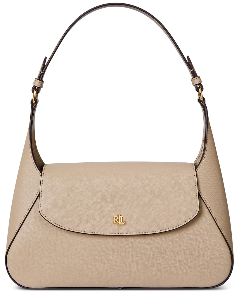 Lauren Ralph Schylar Small Leather Shoulder Bag