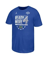 Nike Big Boys and Girls Royal Florida Gators 2025 Ncaa Men's Basketball Tournament March Madness Final Four Locker Room T-Shirt
