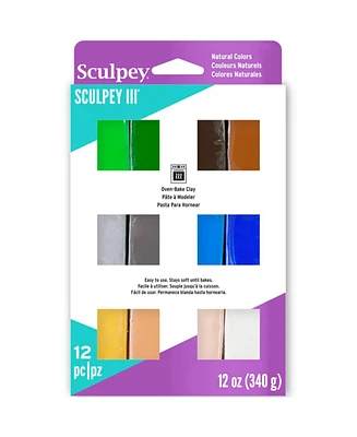 Sculpey Iii Multipack: Naturals