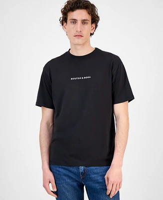 Scotch & Soda Men's Core Relaxed-Fit Logo T-Shirt