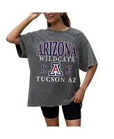 Gameday Couture Women's Grey Arizona Wildcats Oversized Snow Wash T-Shirt