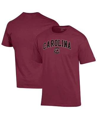 Champion Men's Garnet South Carolina Gamecocks Arch Over Logo T-Shirt
