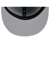 New Era Men's Blue York Rangers State Stitch 59FIFTY Fitted Hat