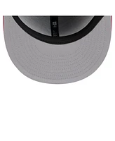 New Era Men's Navy/Red Atlanta Braves Retro Pattern 59FIFTY Fitted Hat