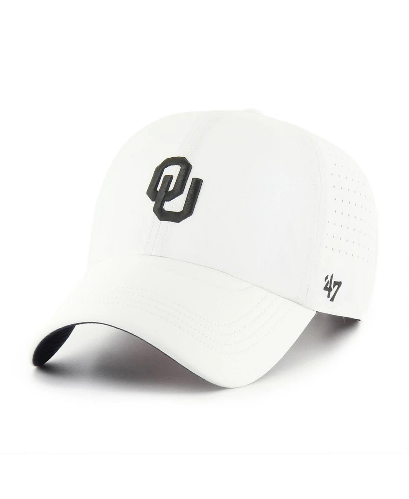 '47 Brand Men's White Oklahoma Sooners Forward Vent Mvp Adjustable Hat