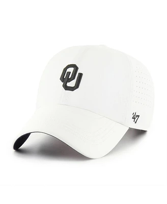 '47 Brand Men's White Oklahoma Sooners Forward Vent Mvp Adjustable Hat