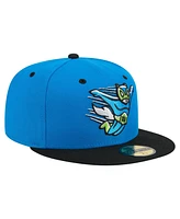 New Era Men's Blue/Black Richmond Flying Squirrels Copa de la Diversion 59FIFTY Fitted Hat