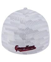 New Era Men's White Cleveland Guardians Graded 39THIRTY Stretch Fit Hat