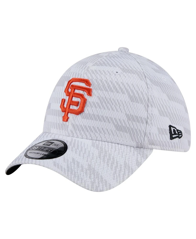 New Era Men's White San Francisco Giants Graded 39THIRTY Flex Hat