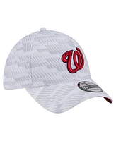New Era Men's White Washington Nationals Graded 39THIRTY Stretch Fit Hat