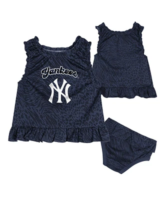 Outerstuff Infant Navy New York Yankees Playground Dress Bloomers Set