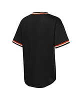 Outerstuff Big Boys and Girls Black Baltimore Orioles Relief Pitcher V-Neck T-Shirt