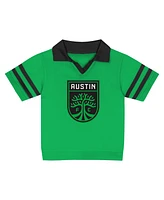 Outerstuff 2-Piece Toddler Green Austin Fc Charming Dude Top and Short Set