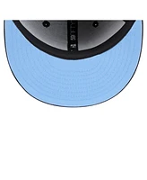 New Era Men's Black York Mets Tonal Koi 59FIFTY Fitted Hat