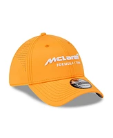 New Era Men's Orange McLaren F1 Team Perforated 39THIRTY Flex Hat