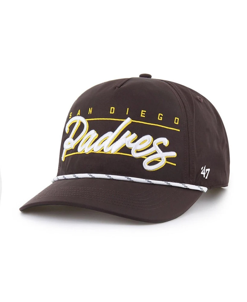'47 Brand Men's Brown San Diego Padres Condor Hitch Adjustable Hat