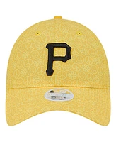 New Era Women's Men's Gold Pittsburgh Pirates Don't Worry 9TWENTY Adjustable Hat