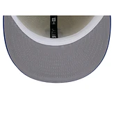 New Era Men's White/Royal New England Patriots Throwback Main 59FIFTY Fitted Hat