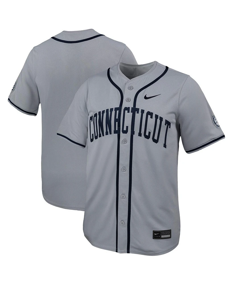 Nike Men's Gray UConn Huskies Limited Baseball Jersey