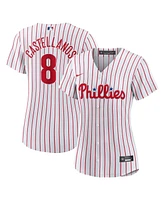 Nike Women's Nick Castellanos White Philadelphia Phillies Home Replica Player Jersey