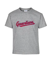 Soft as a Grape Big Boys and Girls Navy/Gray Cleveland Guardians T-Shirt, Set of 2