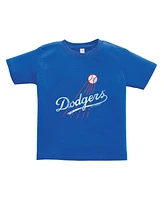 Soft as a Grape Toddler Royal/Gray Los Angeles Dodgers Cooperstown Collection T-Shirt, Set of 2